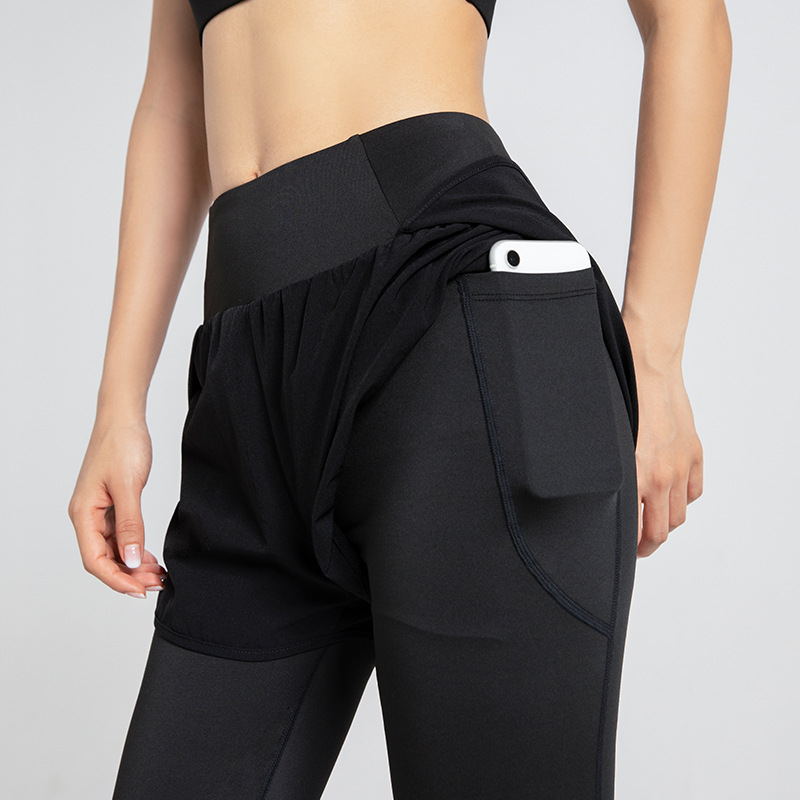 From Tech Pack to Sample: The Custom Yoga Activewear OEM Workflow - Peach Quick-Dry Pants - Model 01 2