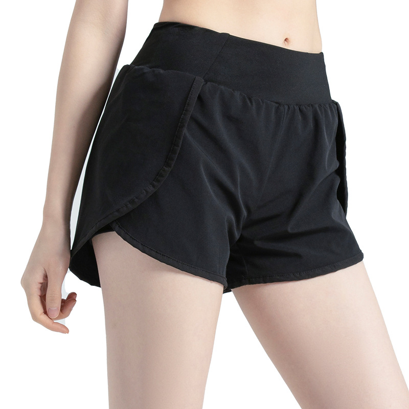 Yoga Shorts - in-use view