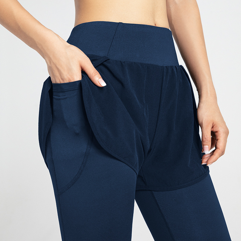 Peach Quick-Dry Pants - Model 01 - texture close-up
