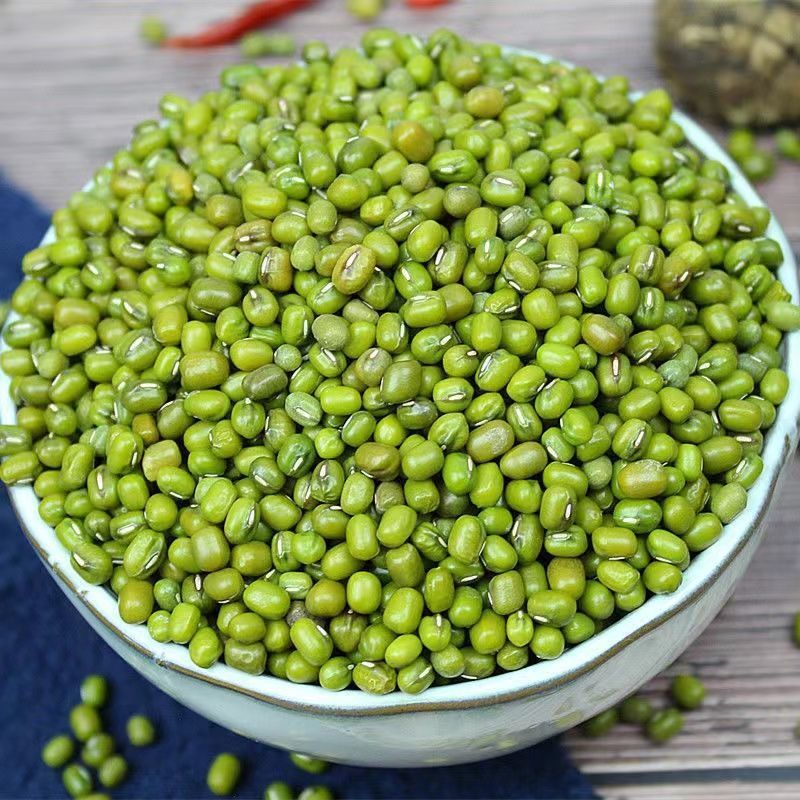 绿豆新货 农家自产小绿豆去皮脱皮绿豆糕饼绿豆汤材料新鲜豆芽
