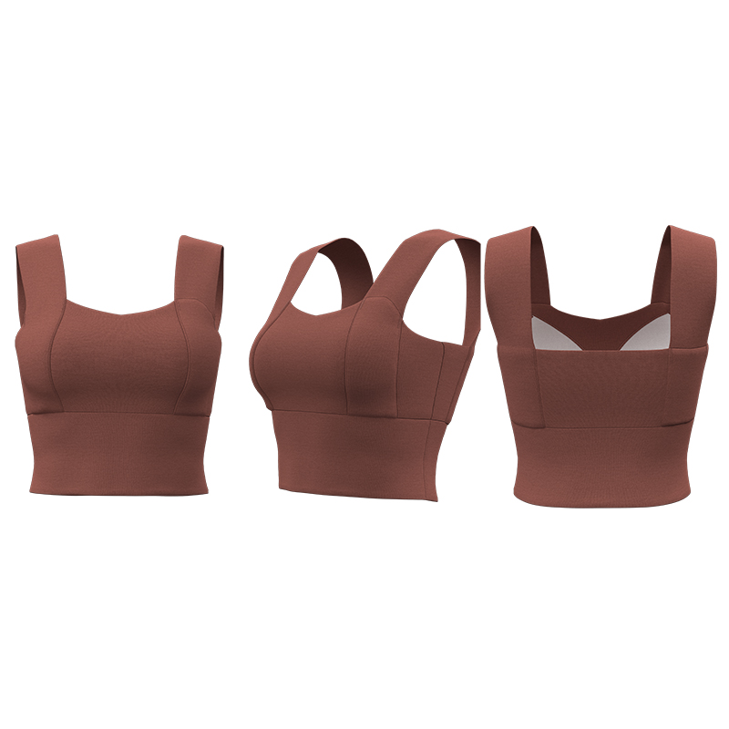 Upgraded wide-shoulder bra