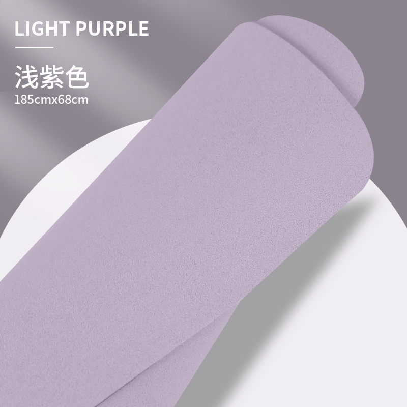 Bikram Yoga Mat Sourcing: What Actually Grips When It Is Wet - Matte Nature Rubber - 185*68*0.45cm - Single Color Professional Yoga Mat with Laser Printed Alignment Lines 3