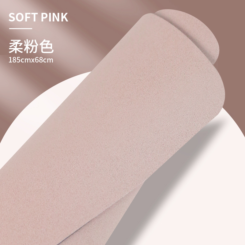 What Makes the Best Yoga Mat? An OEM Spec Checklist for Brands - Matte Nature Rubber - 185*68*0.45cm - Single Color Professional Yoga Mat with Laser Printed Alignment Lines 2