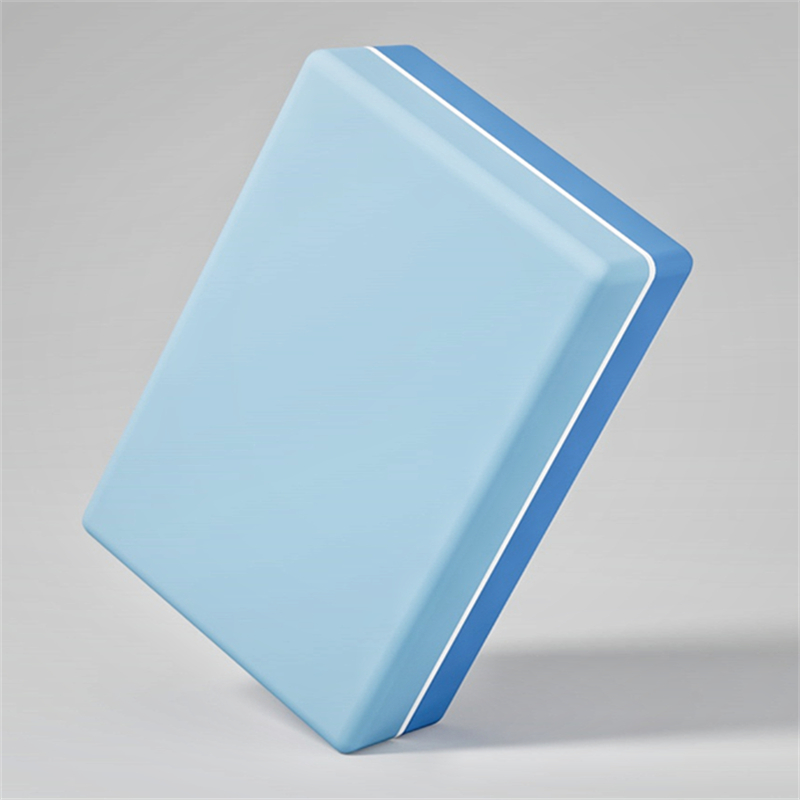 EVA - 23*15*7.5cm - Double Color Yoga Brick - side view