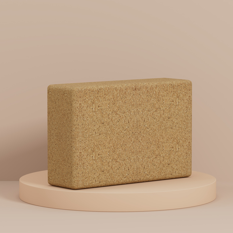 Cork - 23*15*7.5cm - Single Color Yoga Brick