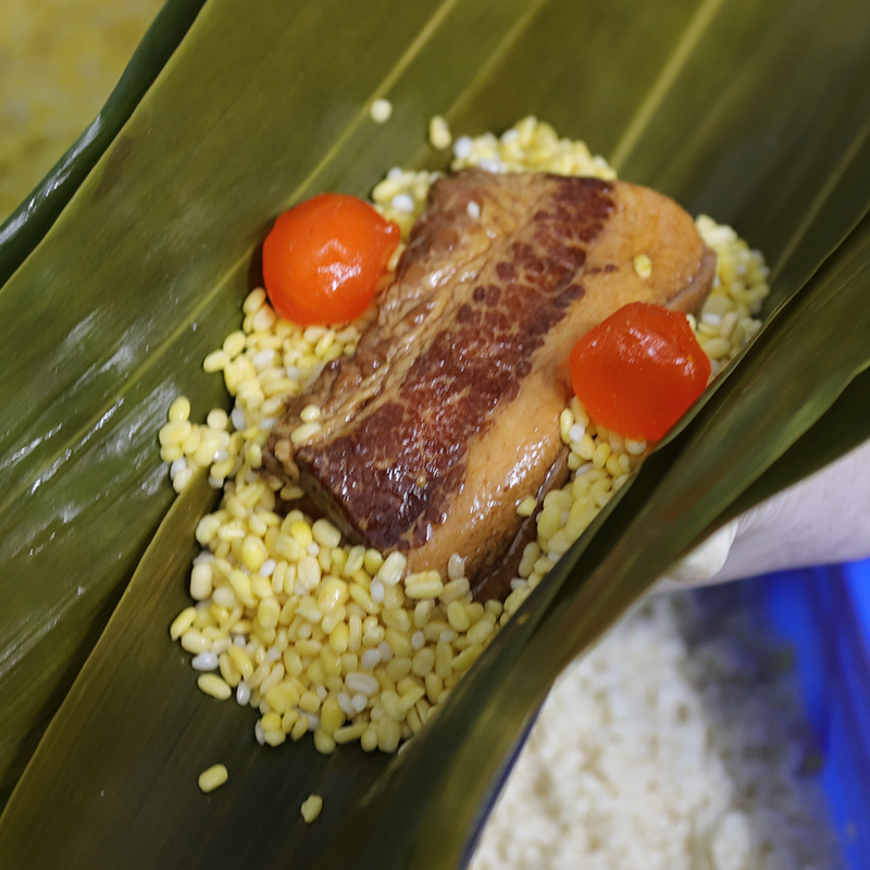 广西正宗大肉粽鲜肉绿豆粽真空装全肥全瘦蛋黄板栗多口味端午粽子