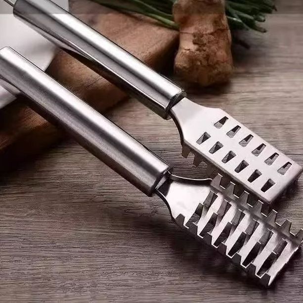 平口镊子拔腿毛男士扒胡子拔毛钳神器修眉夹眉毛假睫毛夹子工具库存