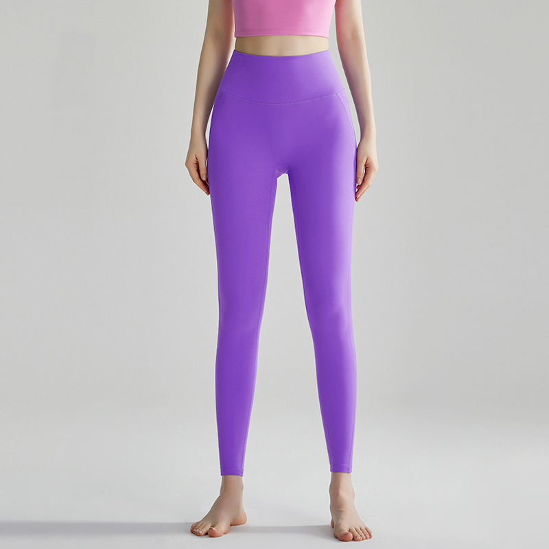 LAHN European Leica Yoga Pants - Seamless High-Waisted Thigh-High Pants for Slimming and Sexy Look - Suitable for Outdoor Activities and Fitness - view 7