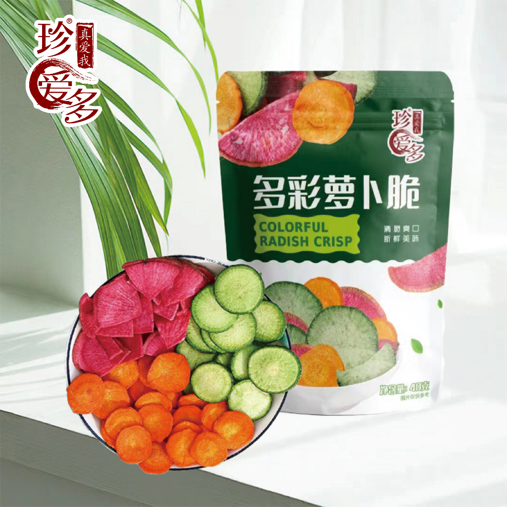 珍爱多综合什锦果蔬脆混合果蔬干蔬菜干水果干低温脱水开袋即食