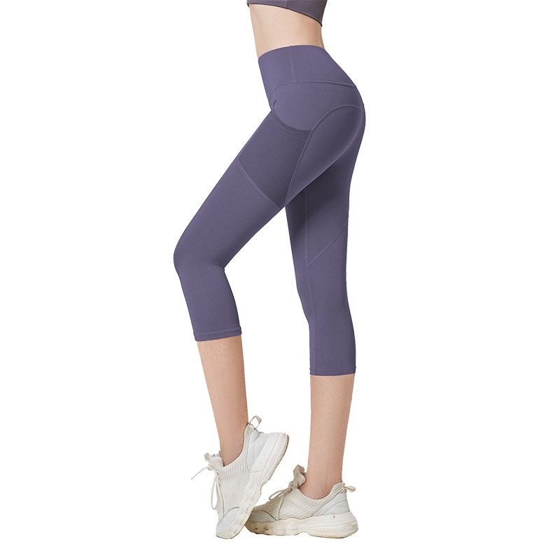 Peach-bottom seven-inch pocket pants - in-use view
