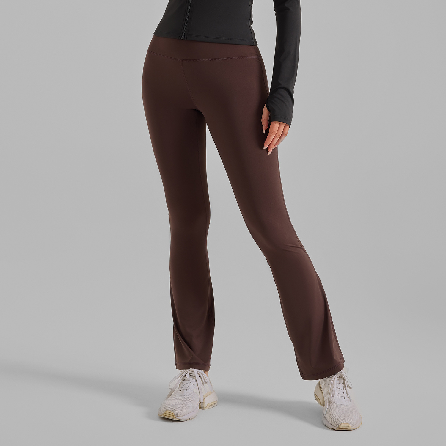 Peach Bell Bottoms - texture close-up