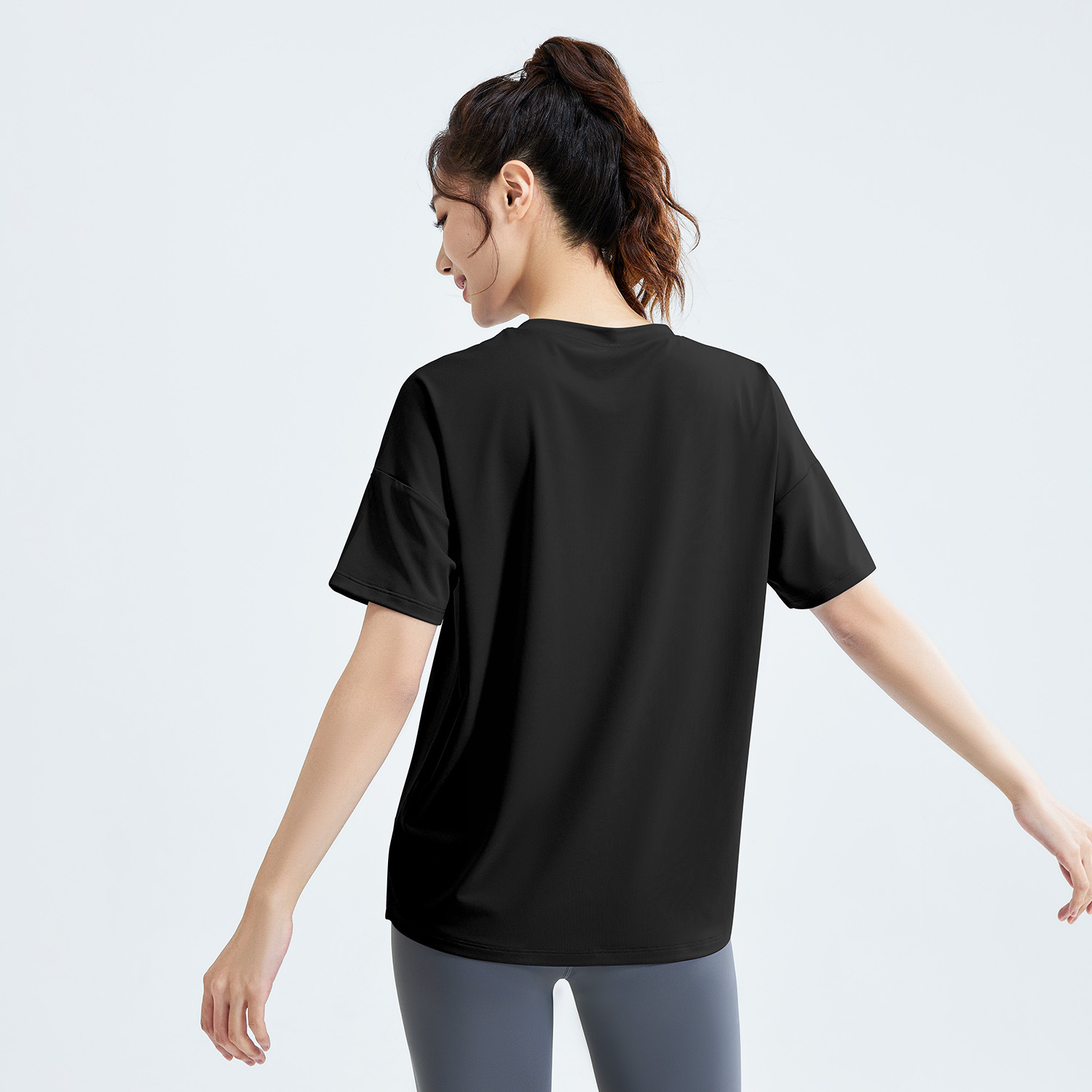 Yoga Short Sleeve - side view