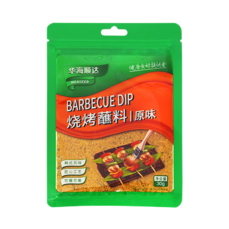华海顺达 复合调味料 袋装 原味烧烤蘸料30g*1袋
