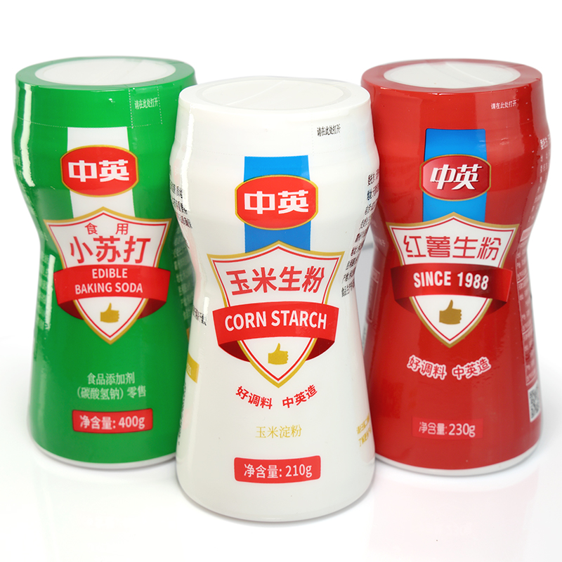 中英 食用小苏打400g/瓶 家用厨房烘焙原料小苏打粉清洁去污水果衣服牙齿
