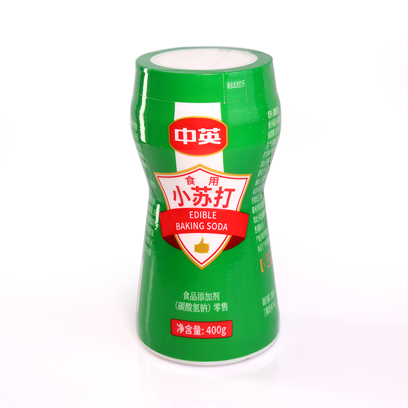 中英 食用小苏打400g/瓶 家用厨房烘焙原料小苏打粉清洁去污水果衣服牙齿