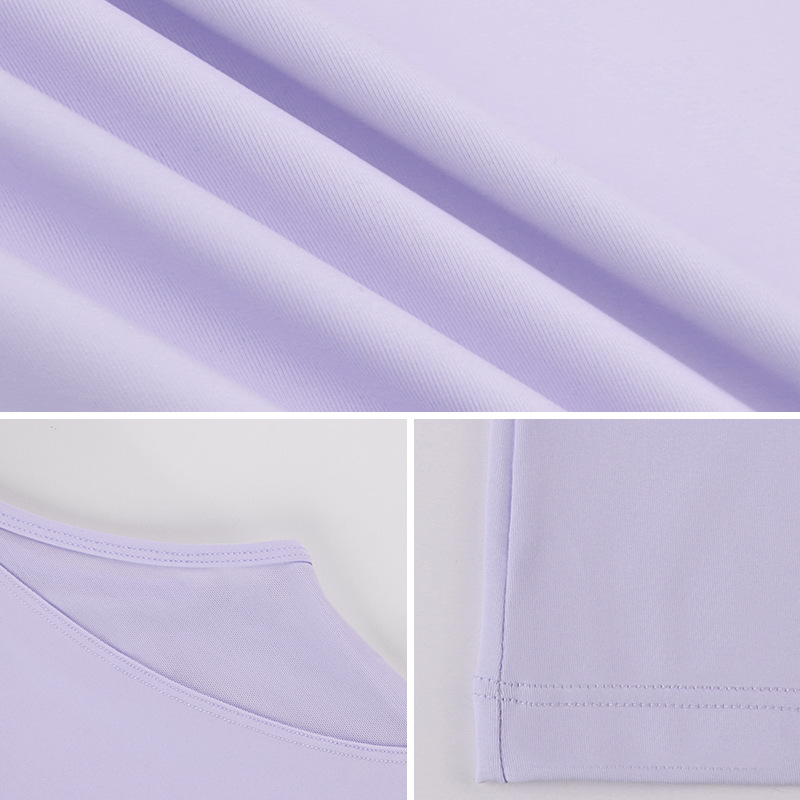 LAHN Summer Quick-Dry Sports Vests for Women - Wicking and Drying Performance, Loose-Fitting for Outerwear, Silk-like Coolness, Fitness, Sleeveless Yoga Wear - detail view